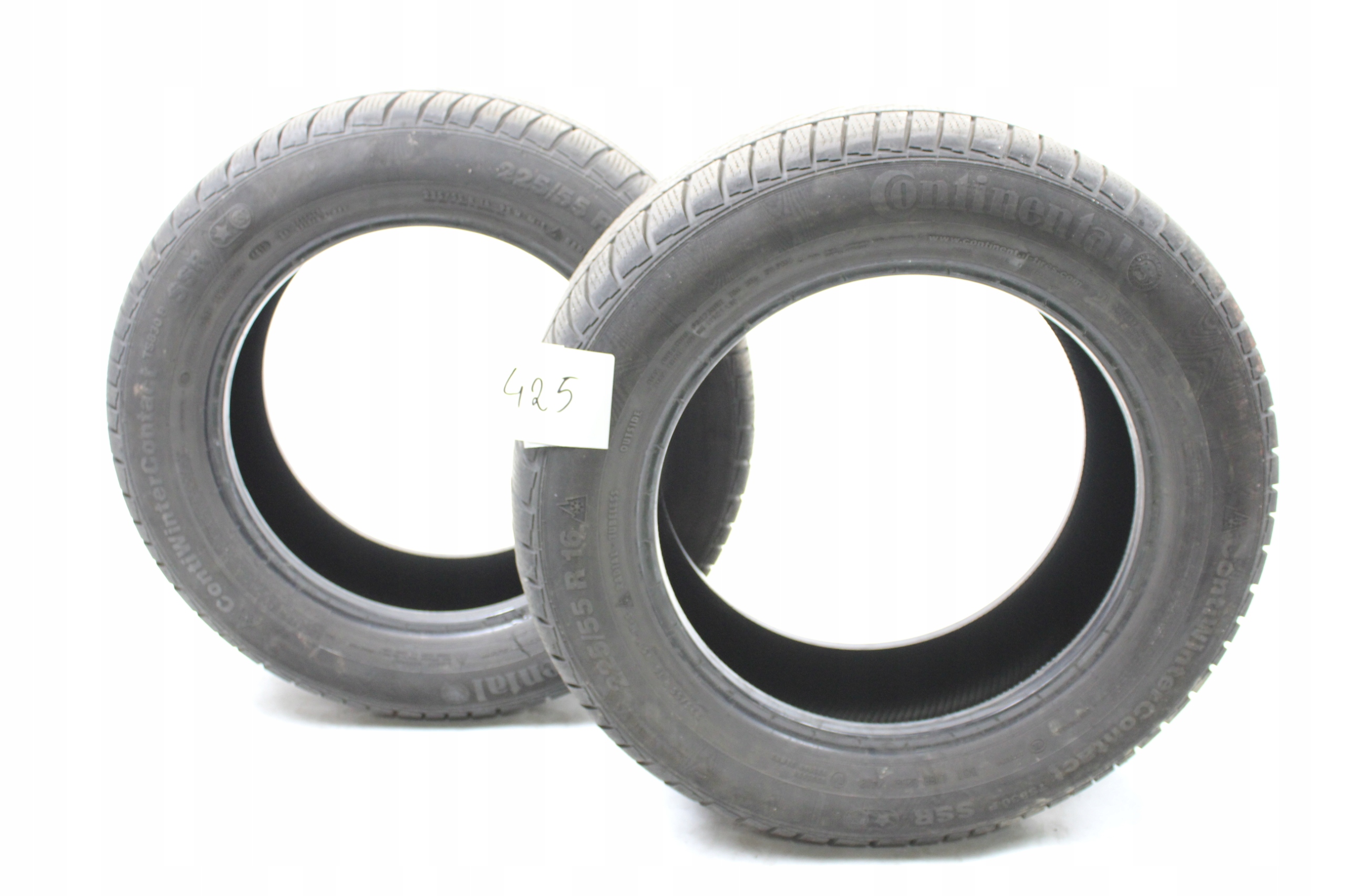 225/55R16 OPONY ZIMOWE CONTINENTAL WINTERCONTACT TS830P 2018r 6,8-7,2mm Marka Continental