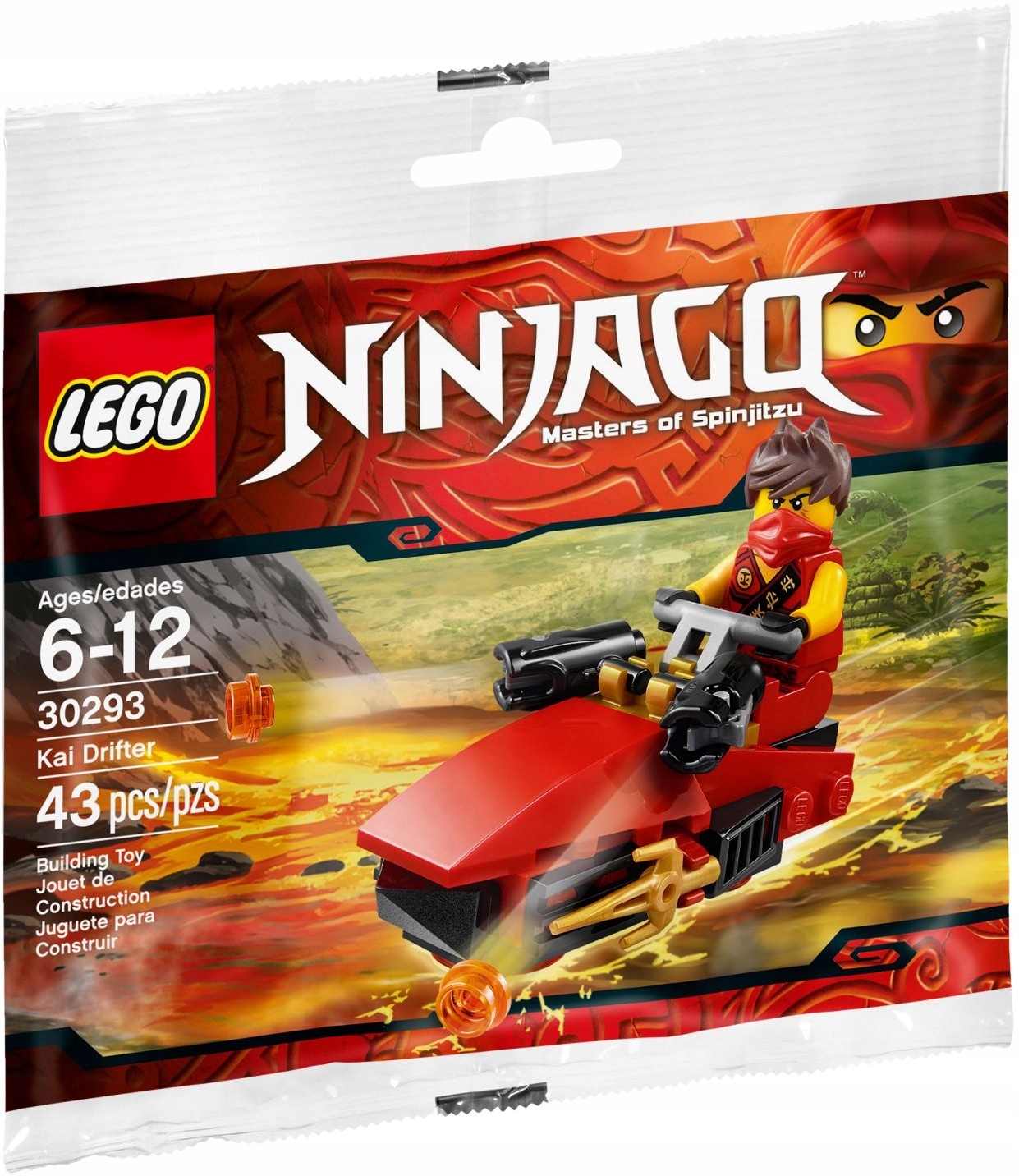Lego Ninjago 30293 Kluzák Kai Polybag 2015