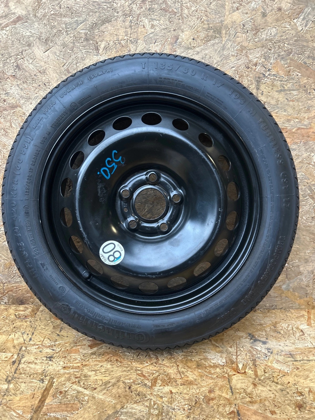 wheel spare Renault Espace V 5x114,3 135/80/R17 et45