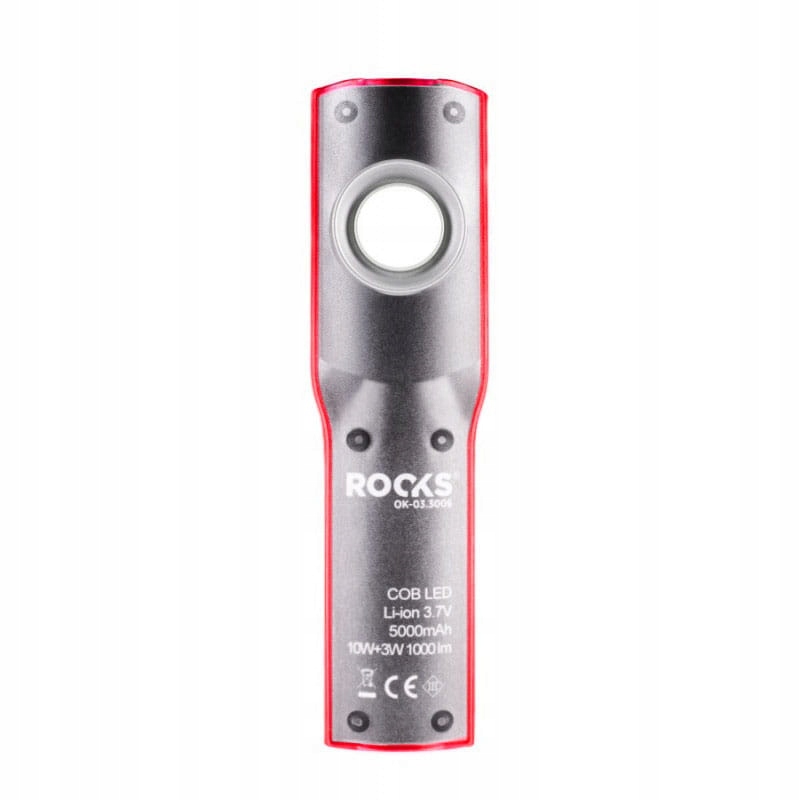 ROOKS LAMPA WARSZTATOWA COB LED 10+3W, 1000 LM lumen 5000 ah 13W Akumulator Kod producenta OK-03.3006