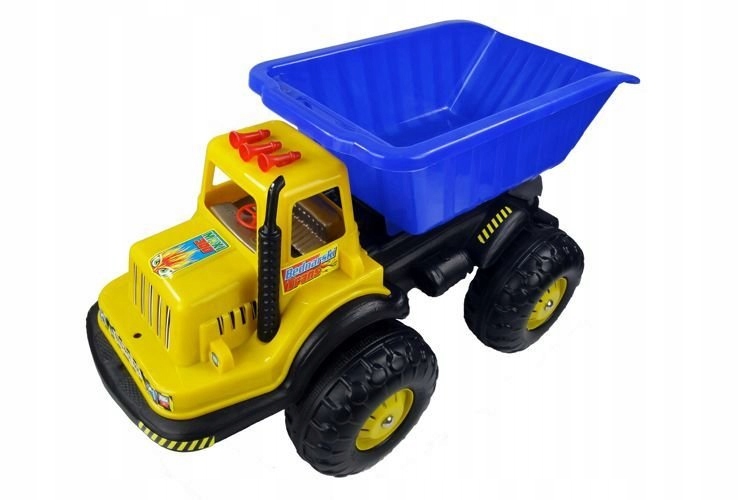 Ogromne auto wywrotka jeździk do piasku gigant POL Marka Bed-Pol