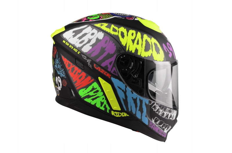 Kask Motocyklowy LAZER RAFALE Mexicana (kol. Czarn