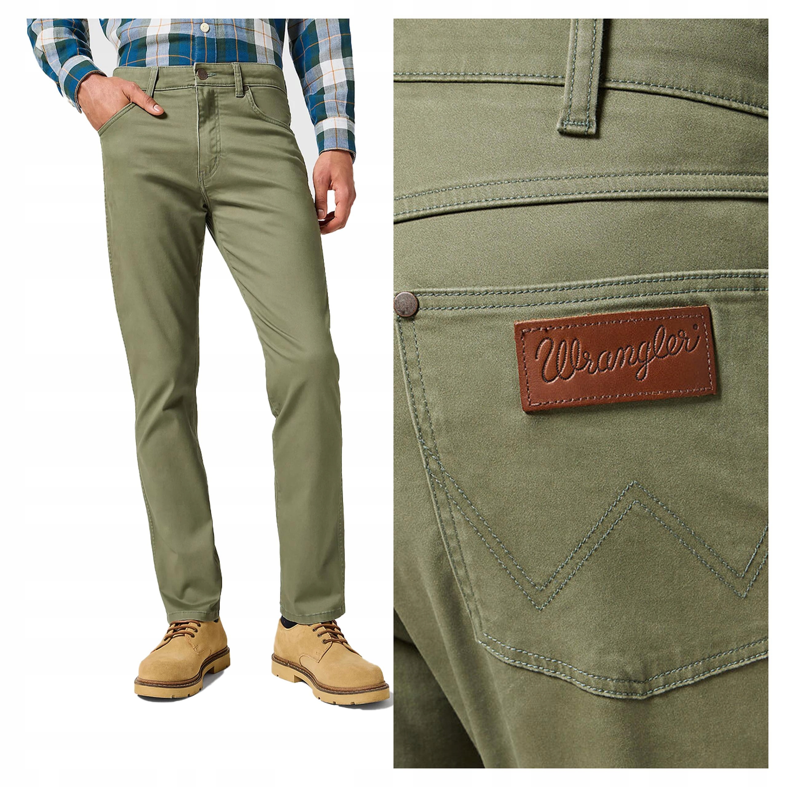 Wrangler Larston W32 L34 Pánské látkové kalhoty