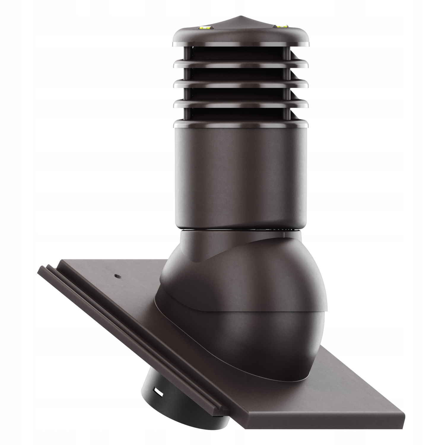 větrací komín Izolovaný Smart fi150 Braas Tegalit Koloniální Bronz