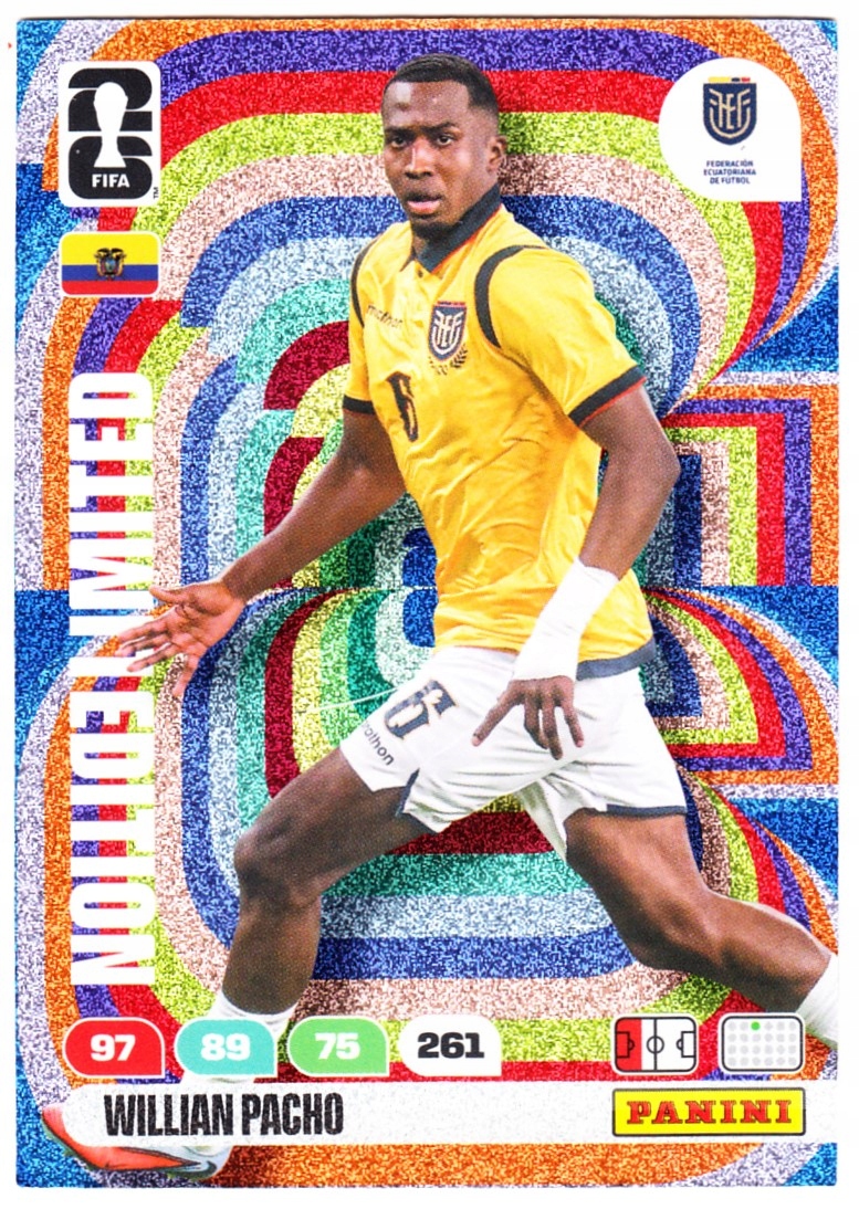 Panini Fifa World Cup 2026 Limited Edition Willian Pacho