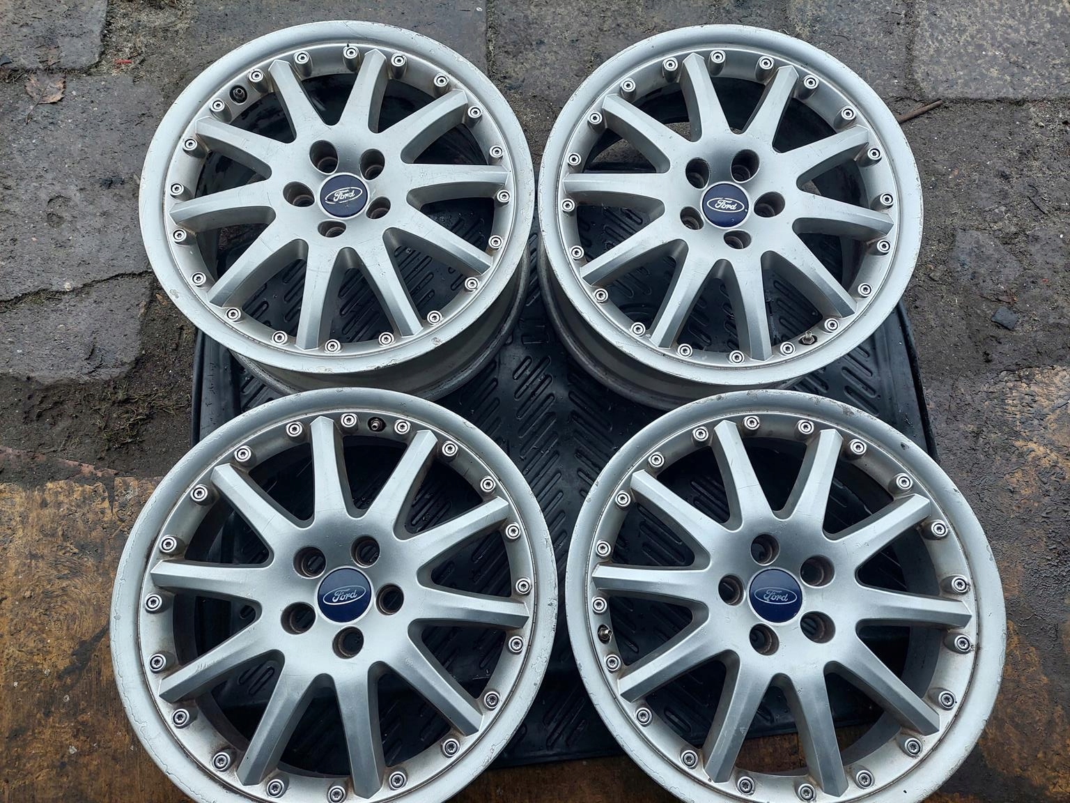 4× диск алюминий ford запчасть mondeo mk4 7. 5" x 18" 5x108 et 52, 5