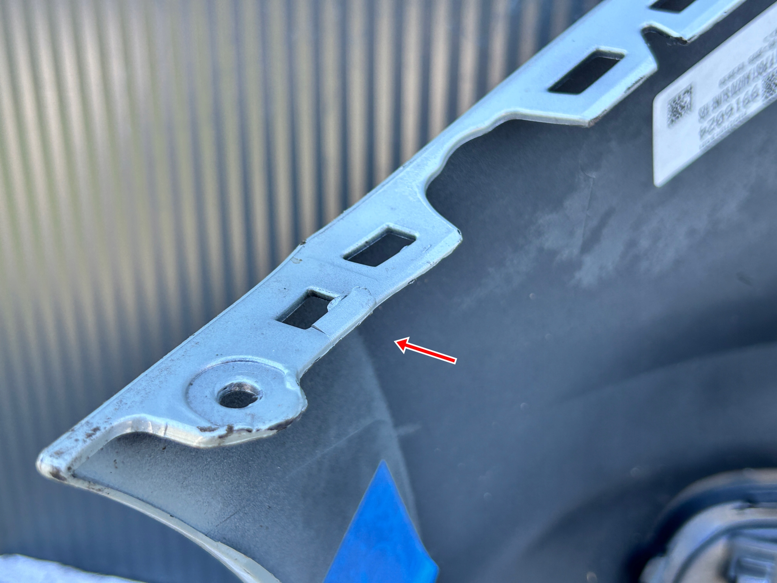 bumper rear part rear AUDI A1 II 82A S-LINE PDC