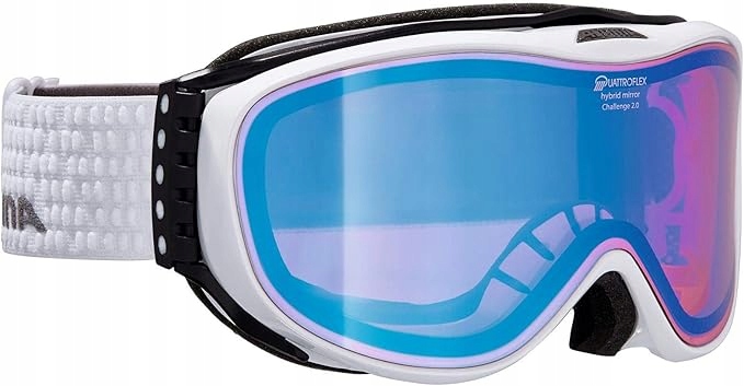 Lyžařské brýle Alpina Challenge 2.0 Qm White Blue S2