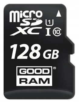 Karta Pamięci microSD Goodram UHS1 CL10 128GB Adapter 100MB M1AA-1280R12