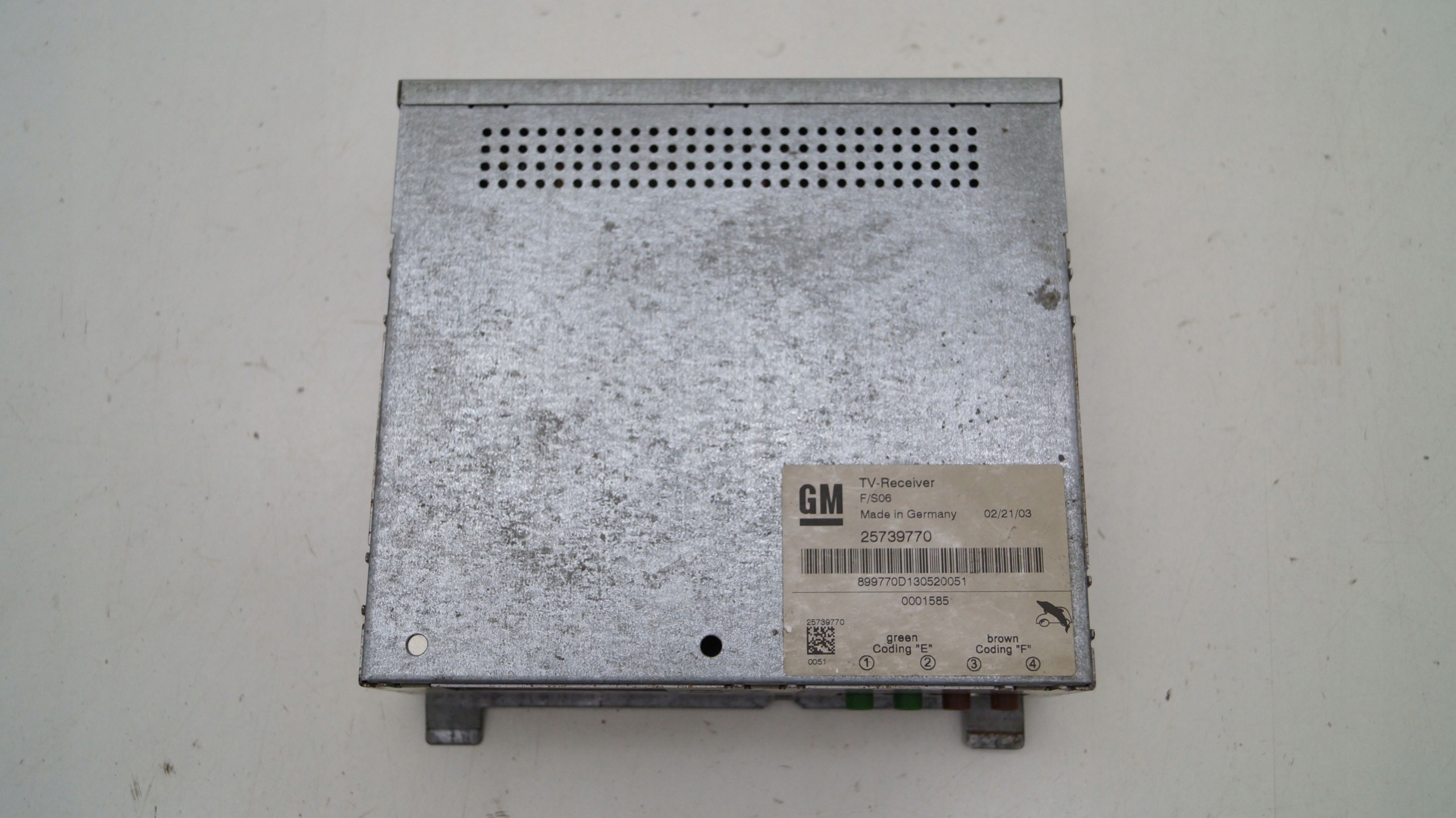 25739770 - CADILLAC CTS И 02-07 МОДУЛЬ ТВ ТЮНЕР