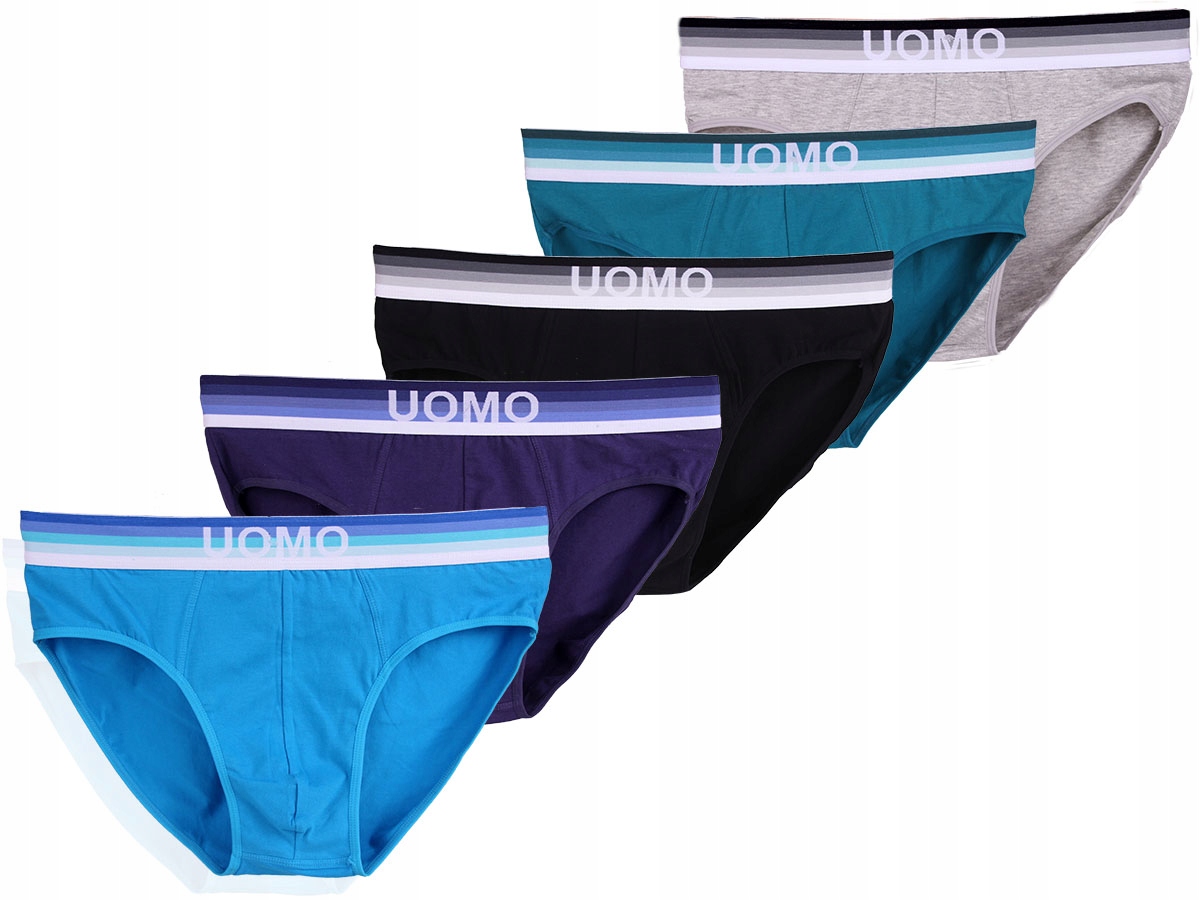 

5x Slipy Męskie Majtki Bawełniane Premium r. 4XL