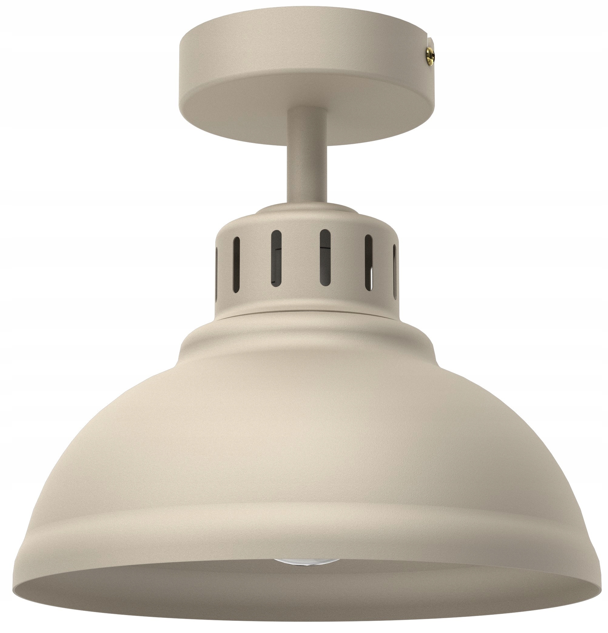 Stropní Svítidlo Sven Béžová Kovová elegantní lampa s béžovými tóny