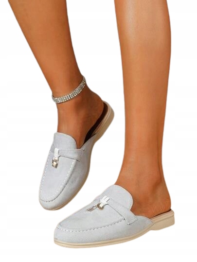 Dámské žabky Shein modré s reliéfním potiskem Nazouváky 38 1HA