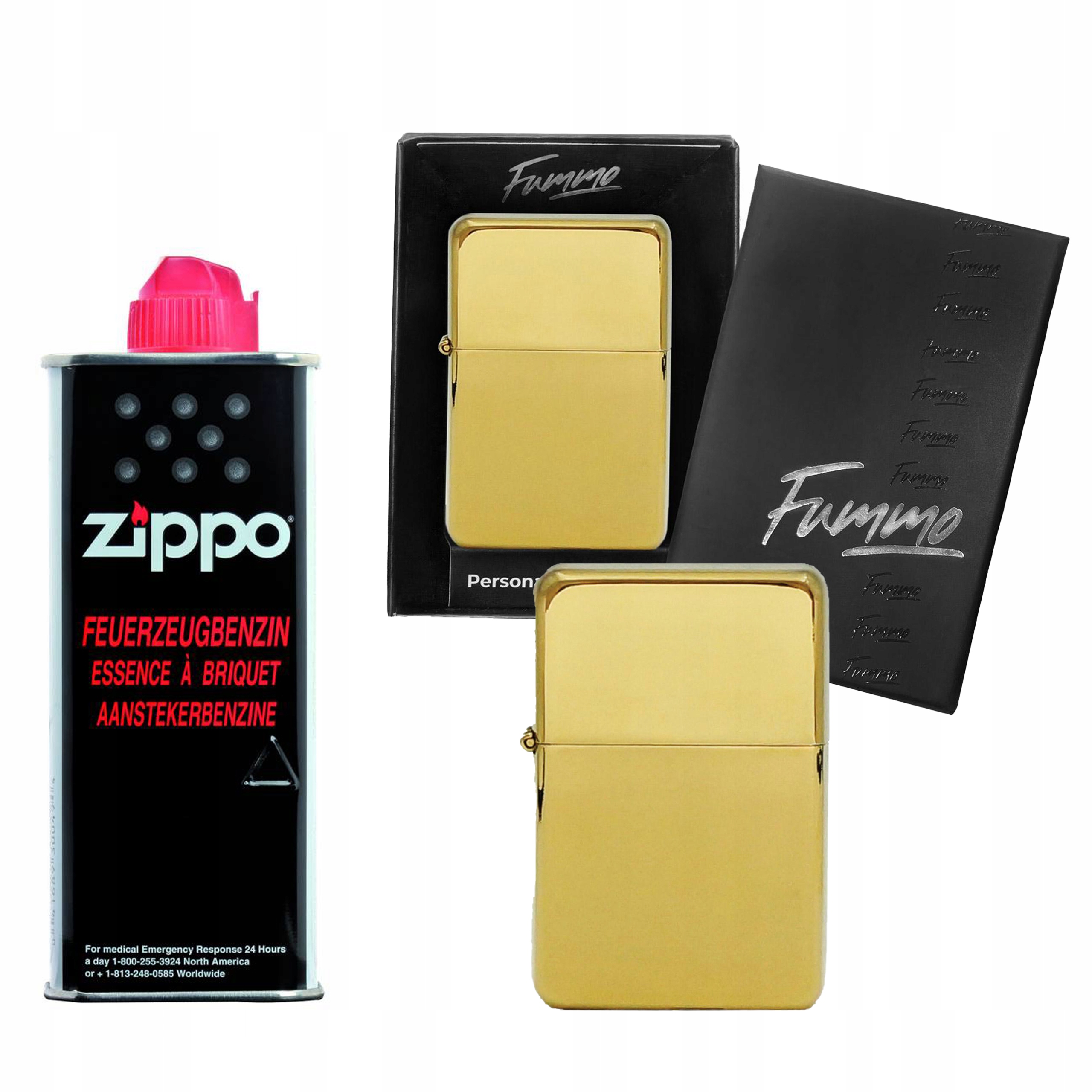 Zapalniczka benzynowa złota benzyna Zippo 125ml