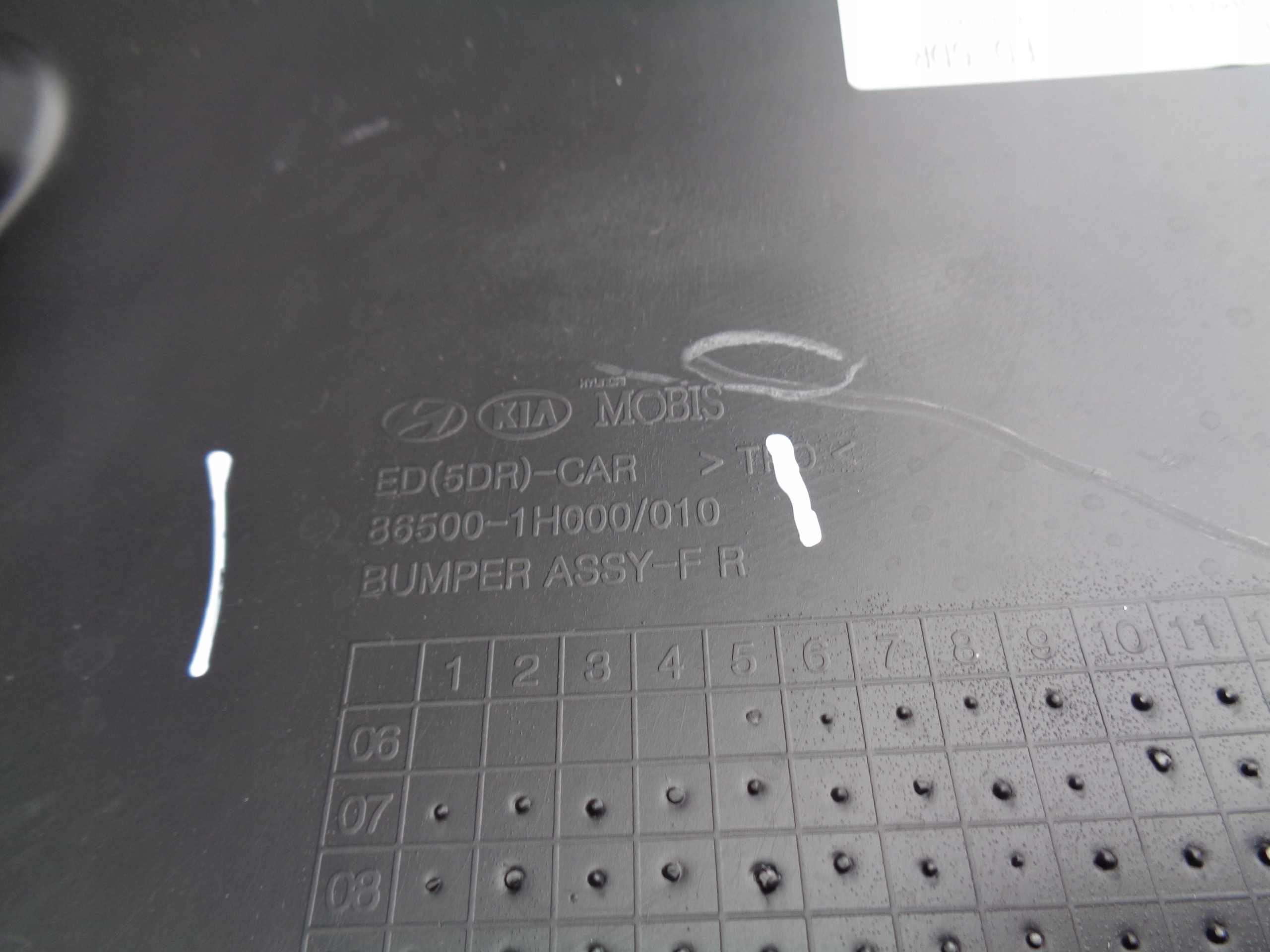 new front bumper KIA CEED 06-09 NR 37150