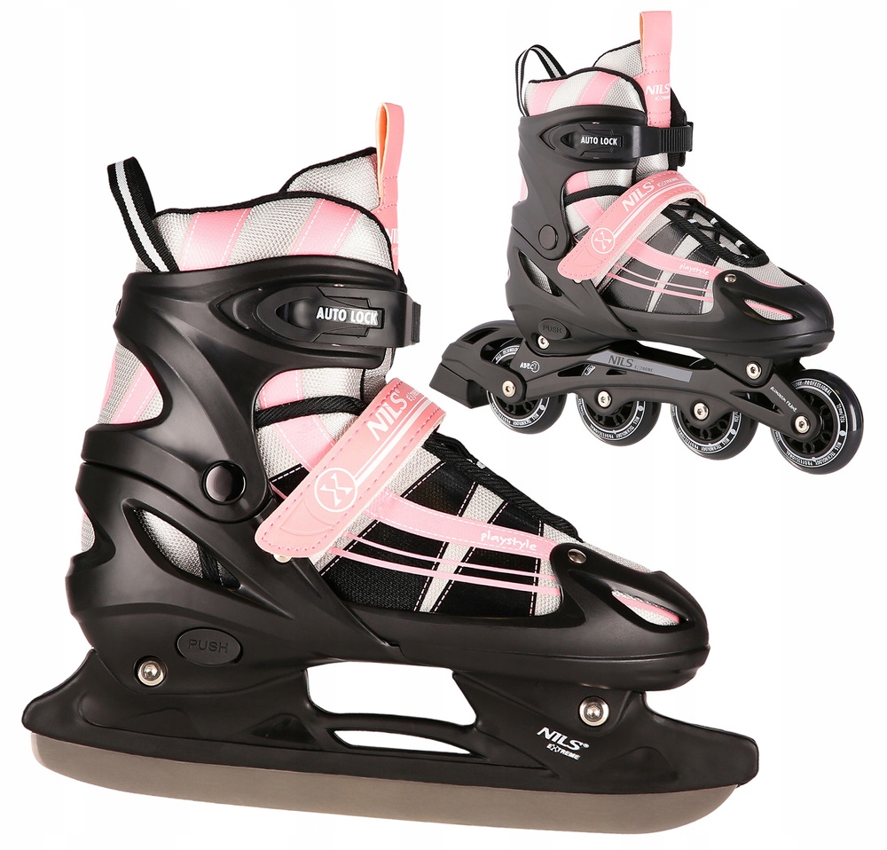 2v1 Brusle 2v1 Hokejové Brusle s regulací pro dítě Nils 39-42