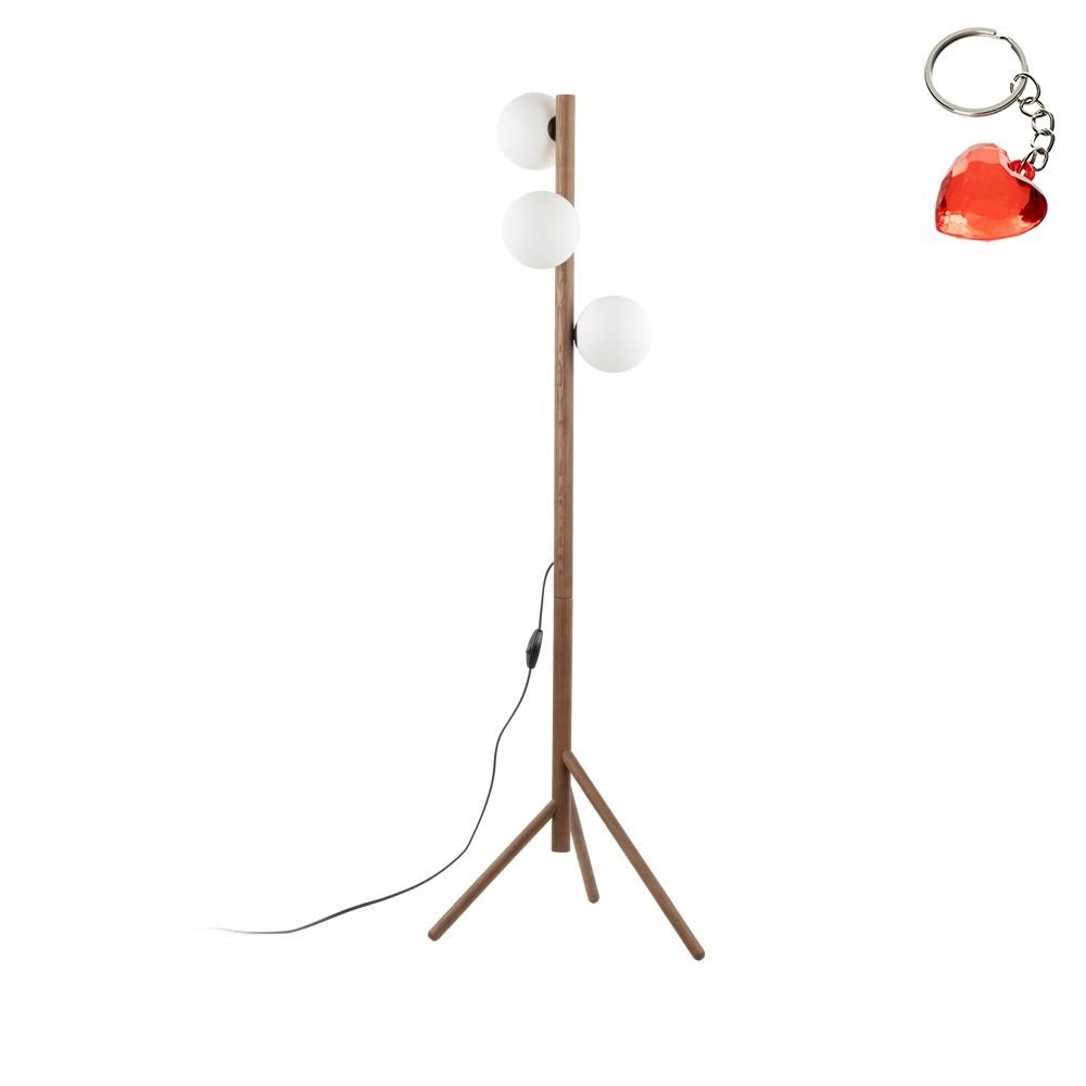 Podlahová lampa Estera Wood Orech 16045 Tk Lighting