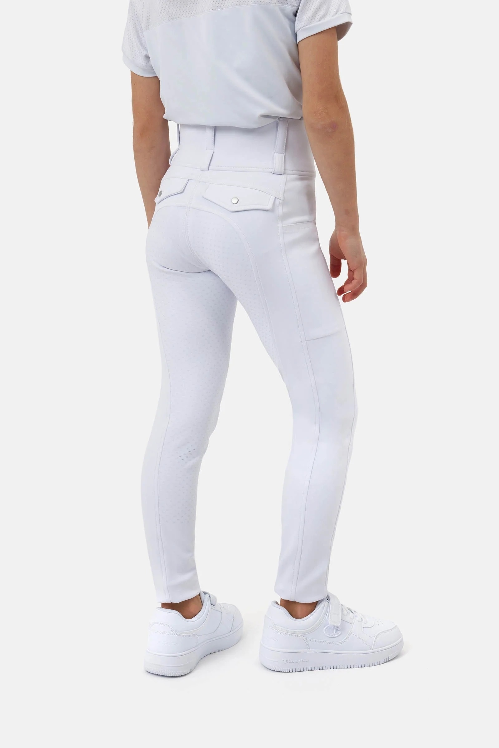 Horze, Legginsy młodzieżowe Anya 158/164 biały