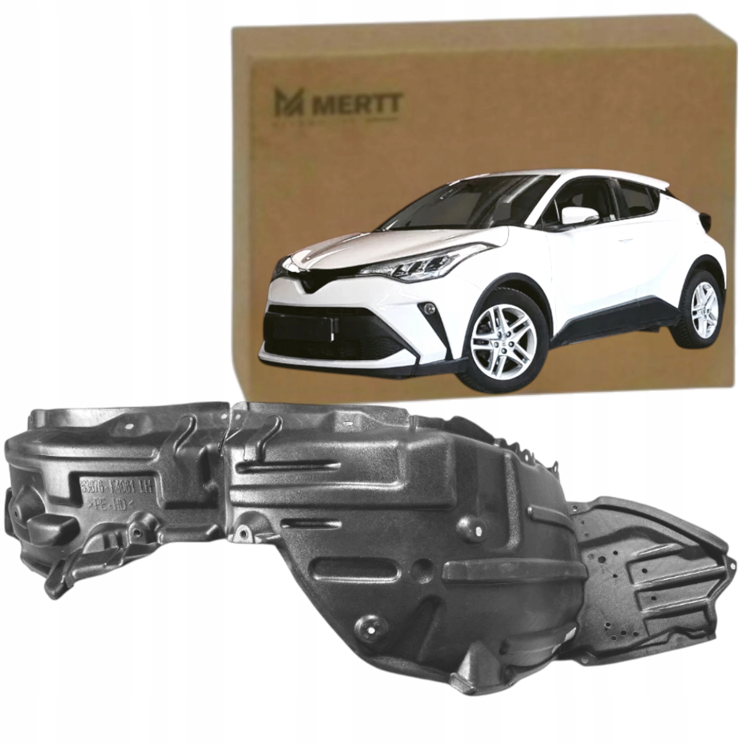 Nadkola přední Levá přední krytka Toyota C-hr Chr 2016+