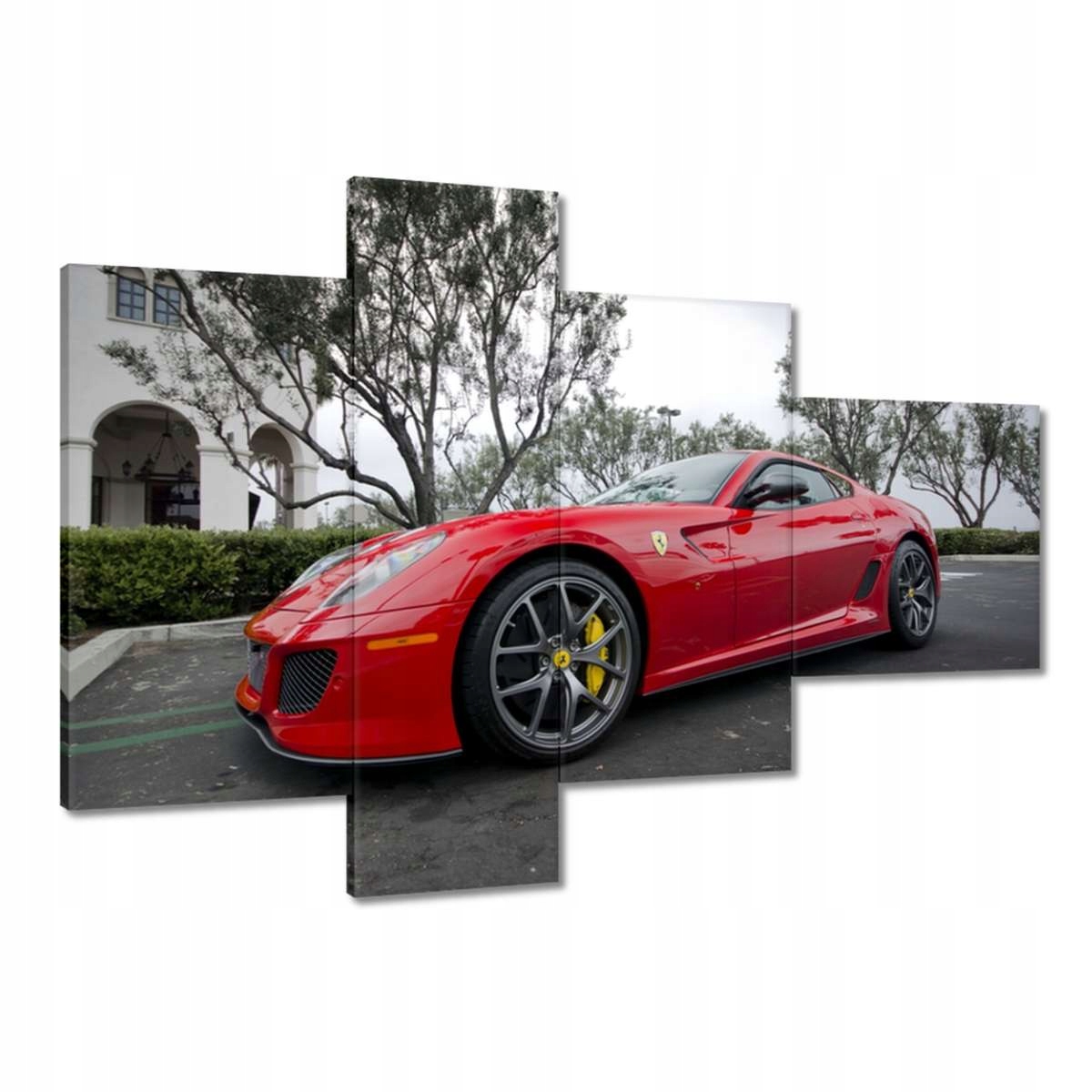 Obraz 100x70 Červené Ferarri