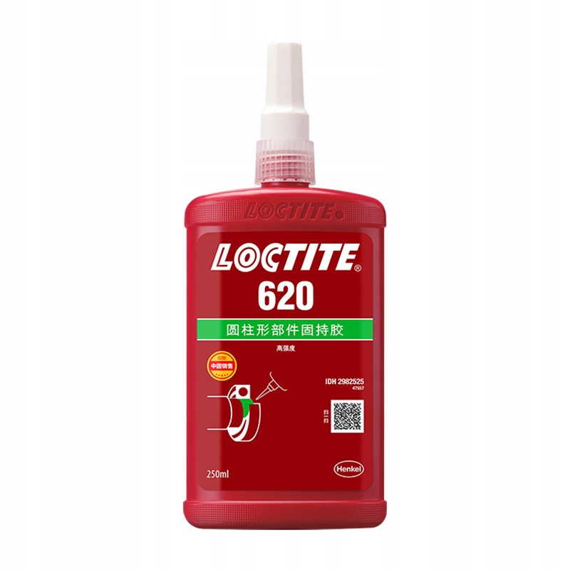 Anaerobové Lepidlo Loctite 620 250 ml Na Usadzovanie Prvkov Teplota