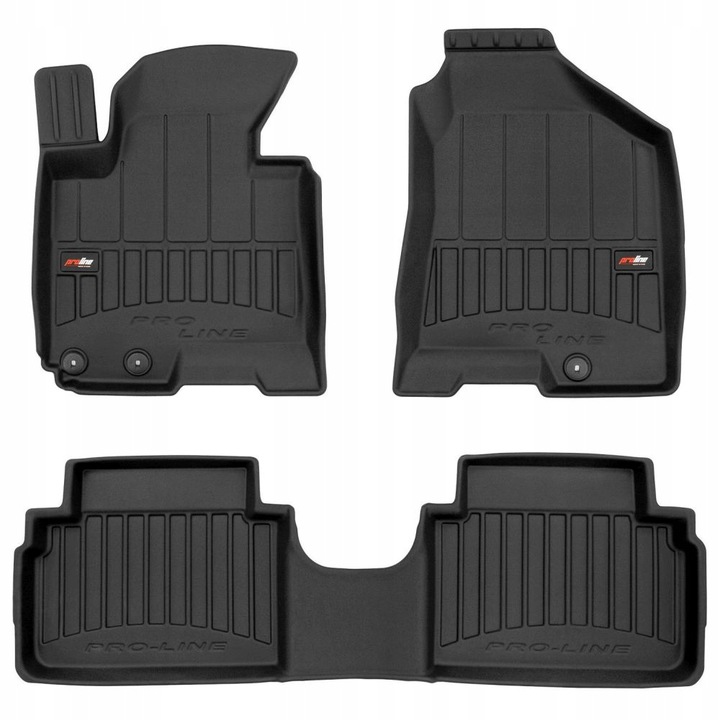 

Dywaniki Gumowe Kia Sportage III 2010-2015 Korytka