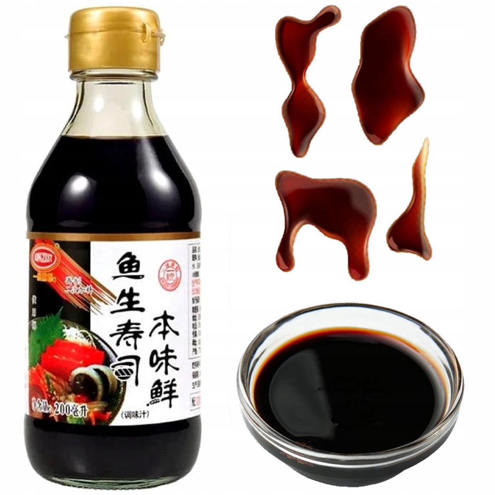 

Sos Sojowy Dobry Do Sushi i Sashimi 200ml Kingzest