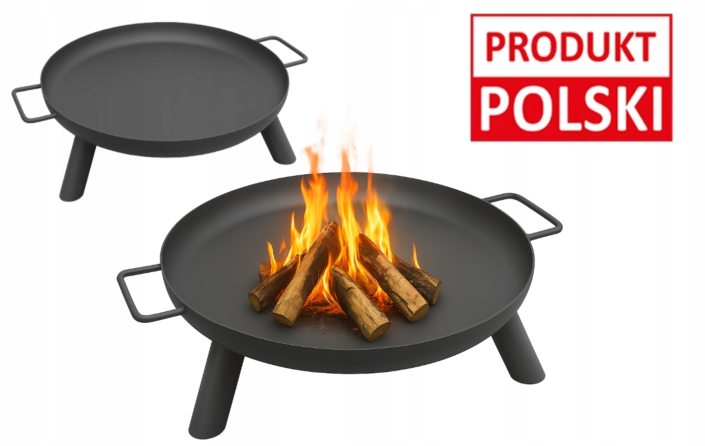 Záhradné ohnisko 60 cm Vysoké Hrubé ohnisko, gril, kotlík Darček