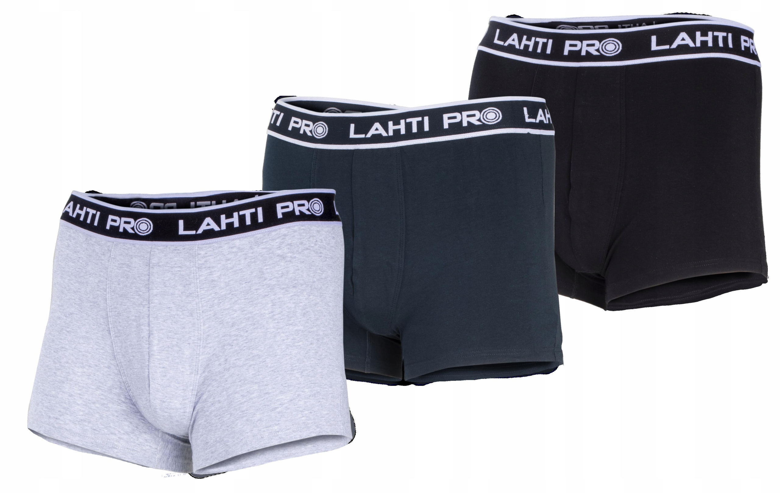

Bokserki męskie 3-pak bawełna Lahti Pro L41207 XL