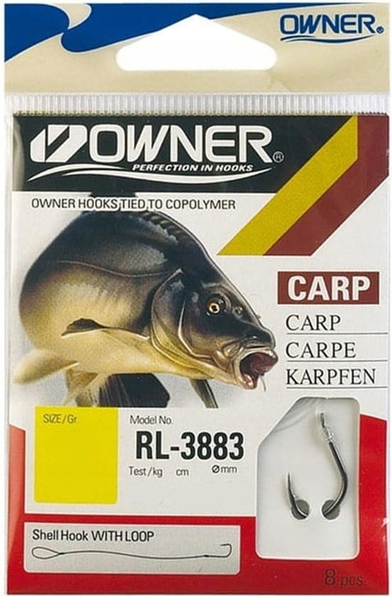 

Haczyki Z Przyponem Owner RL3883 Iseama #10 0.16mm