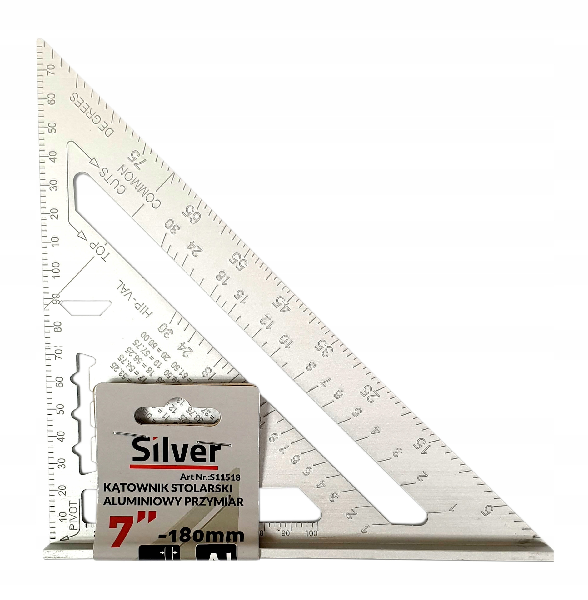 KĄTOWNIK STOLARSKI BUDOWLANY CIESIELSKI ALUMINIOWY