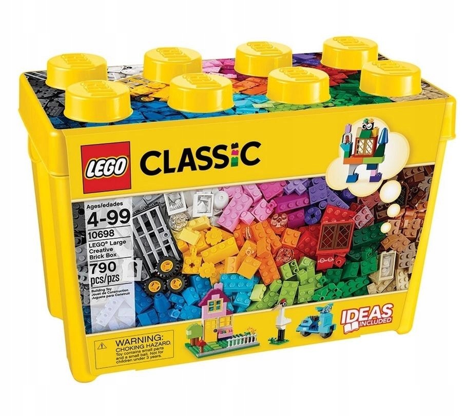

Lego Classic Kreatywne Klocki Duże Pudełko 790 el.