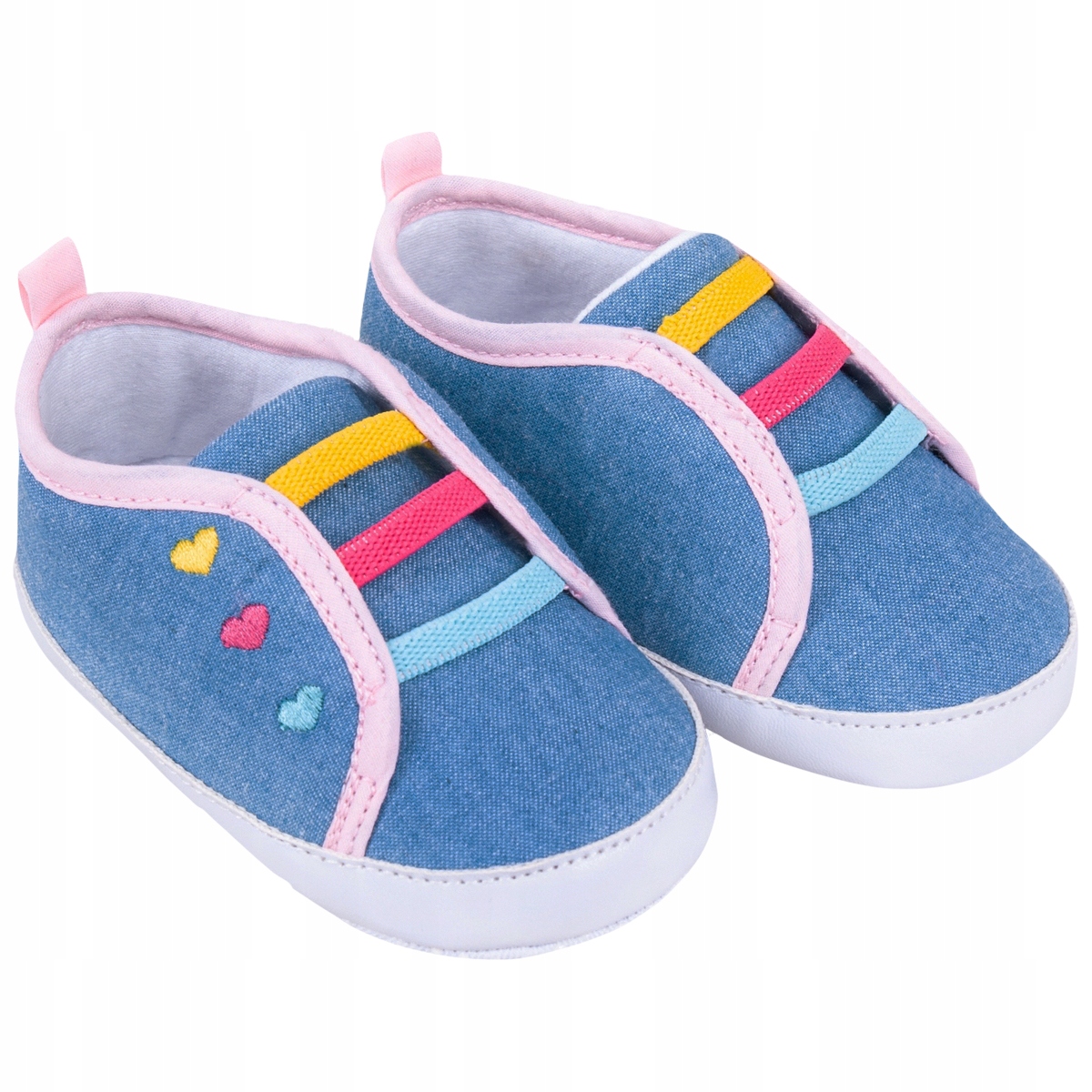 

Niechodki trampki jeansowe buciki dziewczęce 11cm