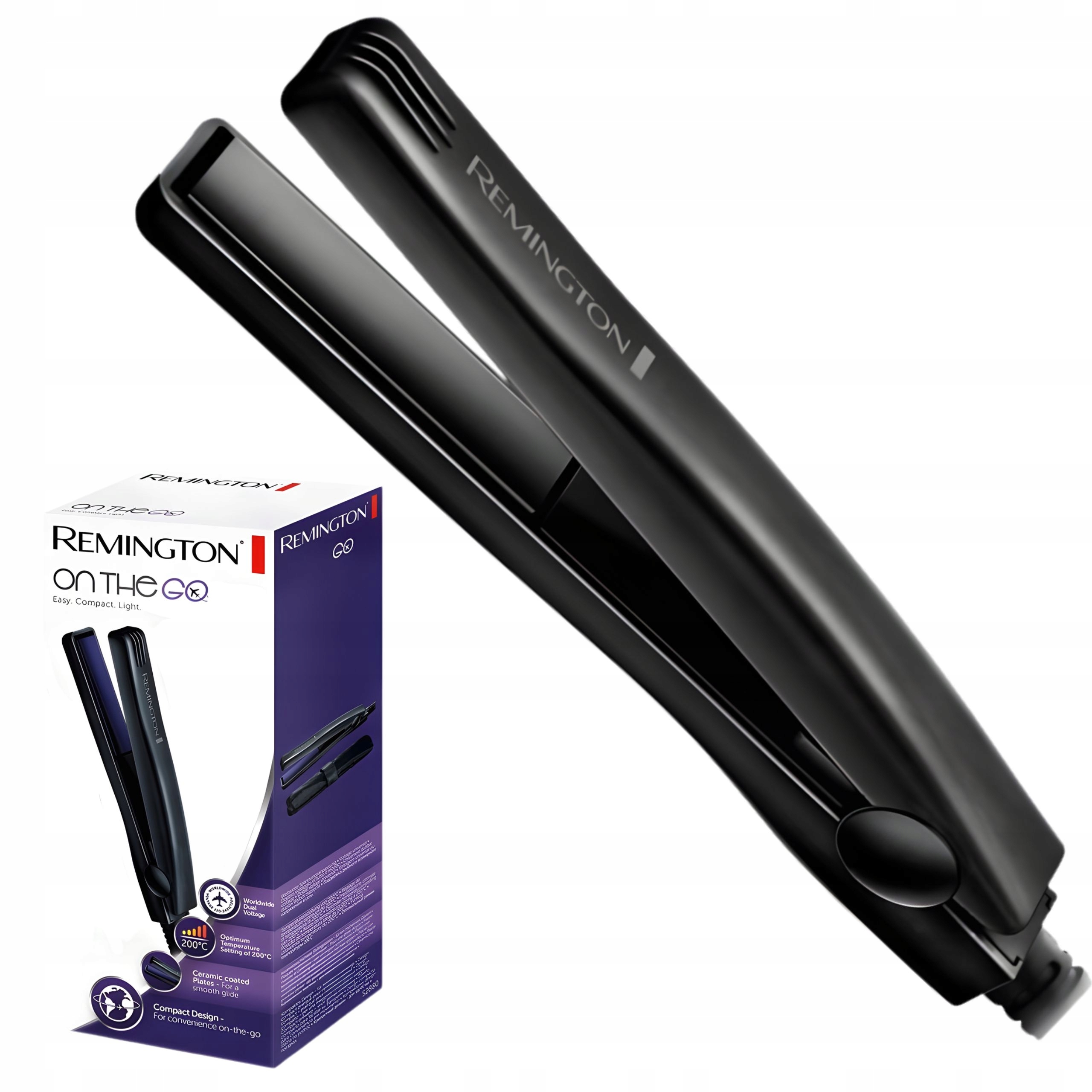 Zgrabna 15cm ,płytki 6cm Podróżna Prostownica Remington S2880