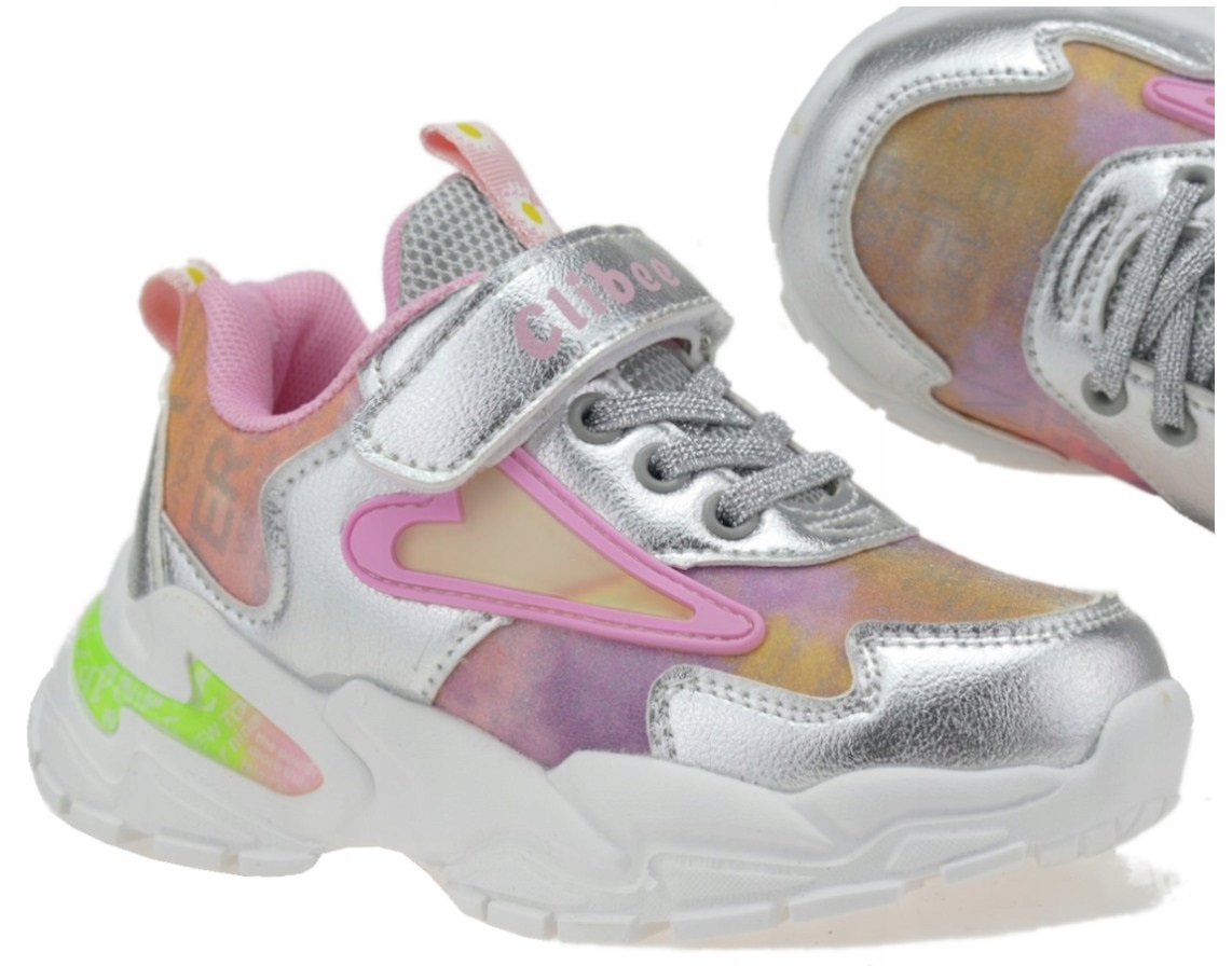 ADIDASY DZIEWCZĘCE BUTY DZIECIĘCE SPORTOWE TRAMPKI LEKKIE CLIBEE R. 22