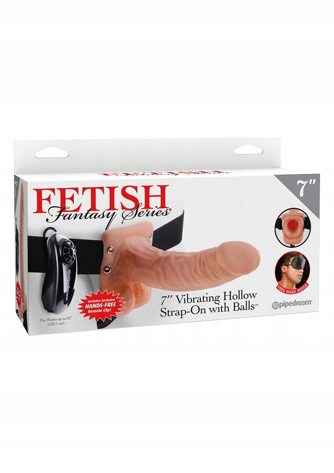 

Fetish 7" Wibrujący Strap-on Dla Mężczyzn