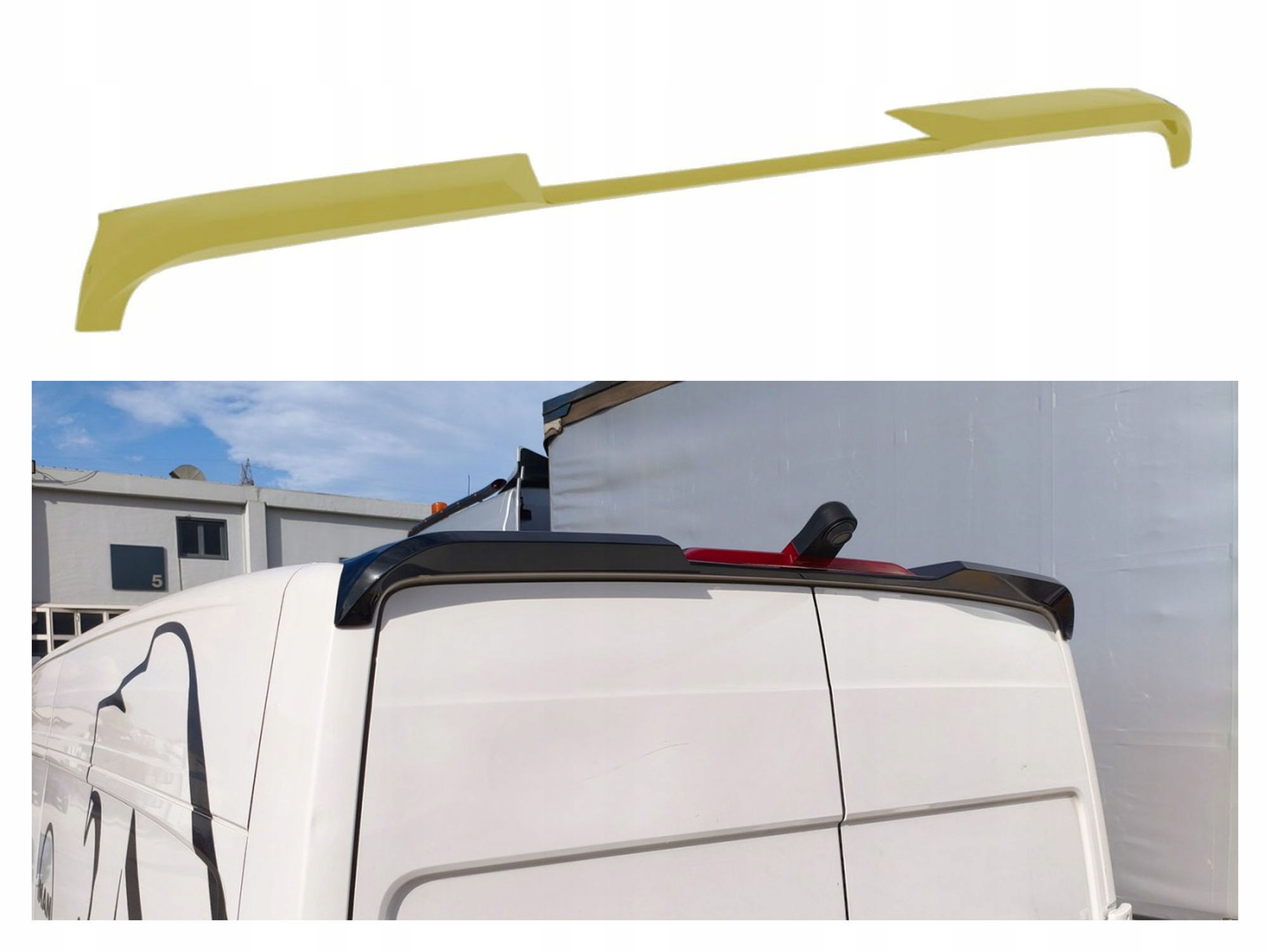 Střešní spojler zadní nápravy pro Vw Volkswagen Crafter II 2017-