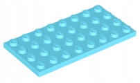 

Lego 3035 Płytka 4x8 Jasny Lazurowy Nowa (5g)