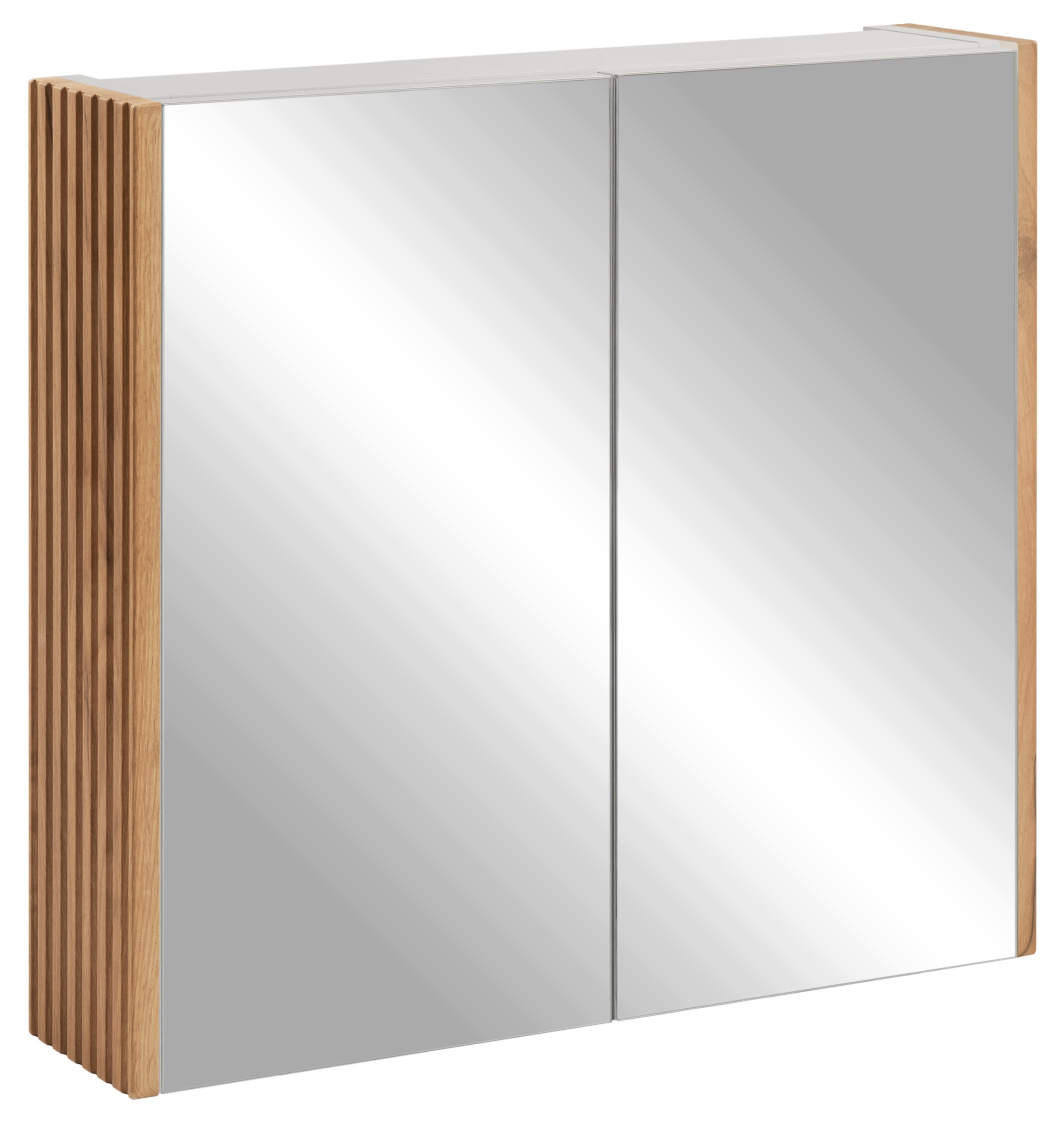 Zrcadlová skříňka Se Zrcadlem 60 Koupelnový boční panel Dub Craft Ryfle Mdf