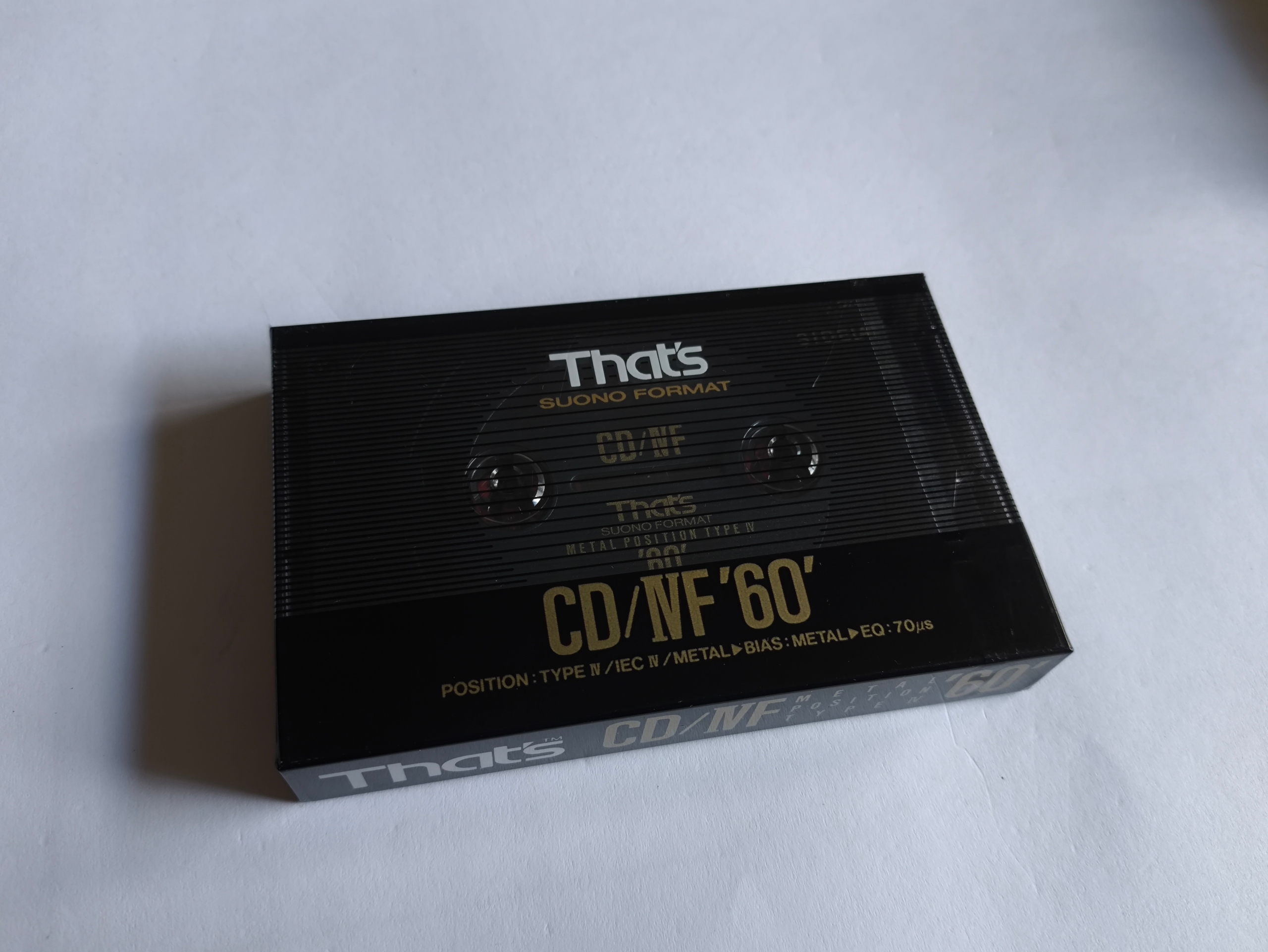 That's Cd/ivf CD/IV F 60 Metal Japan Nos fólie *3665