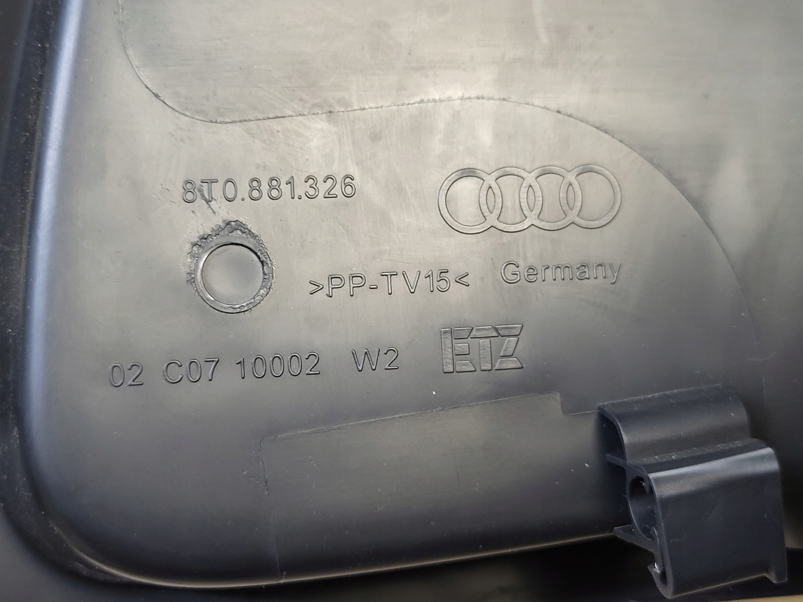 cover cover moulding side seat right front AUDI A5 8T 8F CABRIO OE EU
