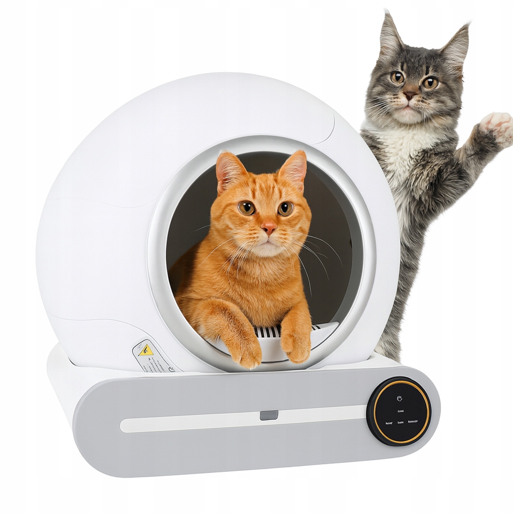 Levně Automatická Kočičí Toaleta Inteligentní Samočistící Toaleta Pro Kočky