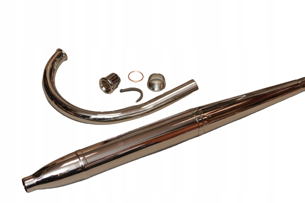 TŁUMIK WYDECH RURA WYDECHOWA SHL M06 M 06 KOMPLET