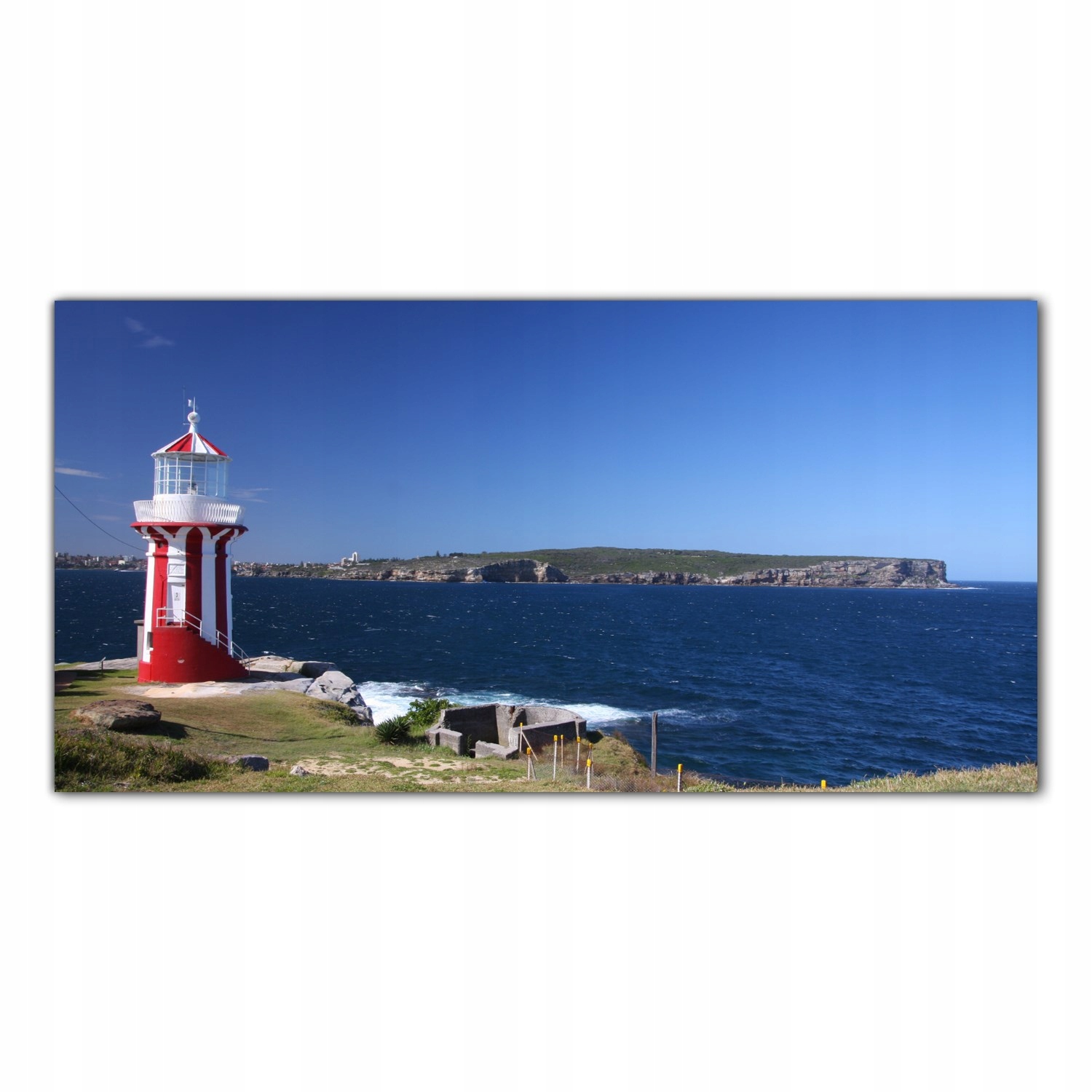 Maják Moře 120x60 Panel tvrzené sklo