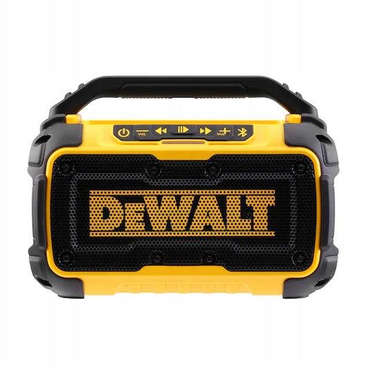 GŁOŚNIK BUDOWLANY 10,8V/14,4V/18V Bluetooth DeWalt Stan opakowania oryginalne