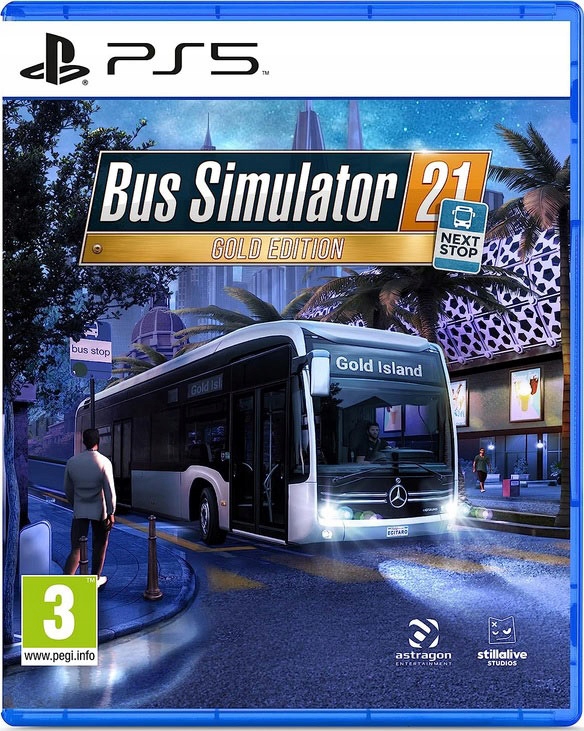 BUS SIMULATOR 21 PL / NEXT STOP GOLD EDITION / SYMULATOR AUTOBUSU / GRA PS5