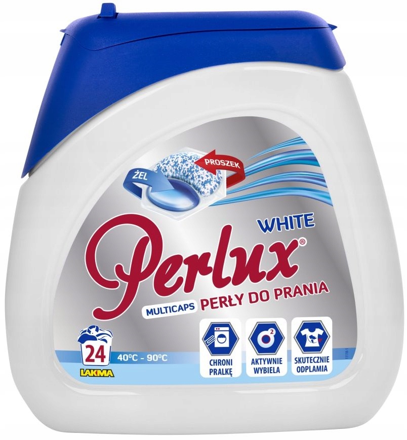 

Perlux White Kapsułki Perły Do Prania 24 Sztuki