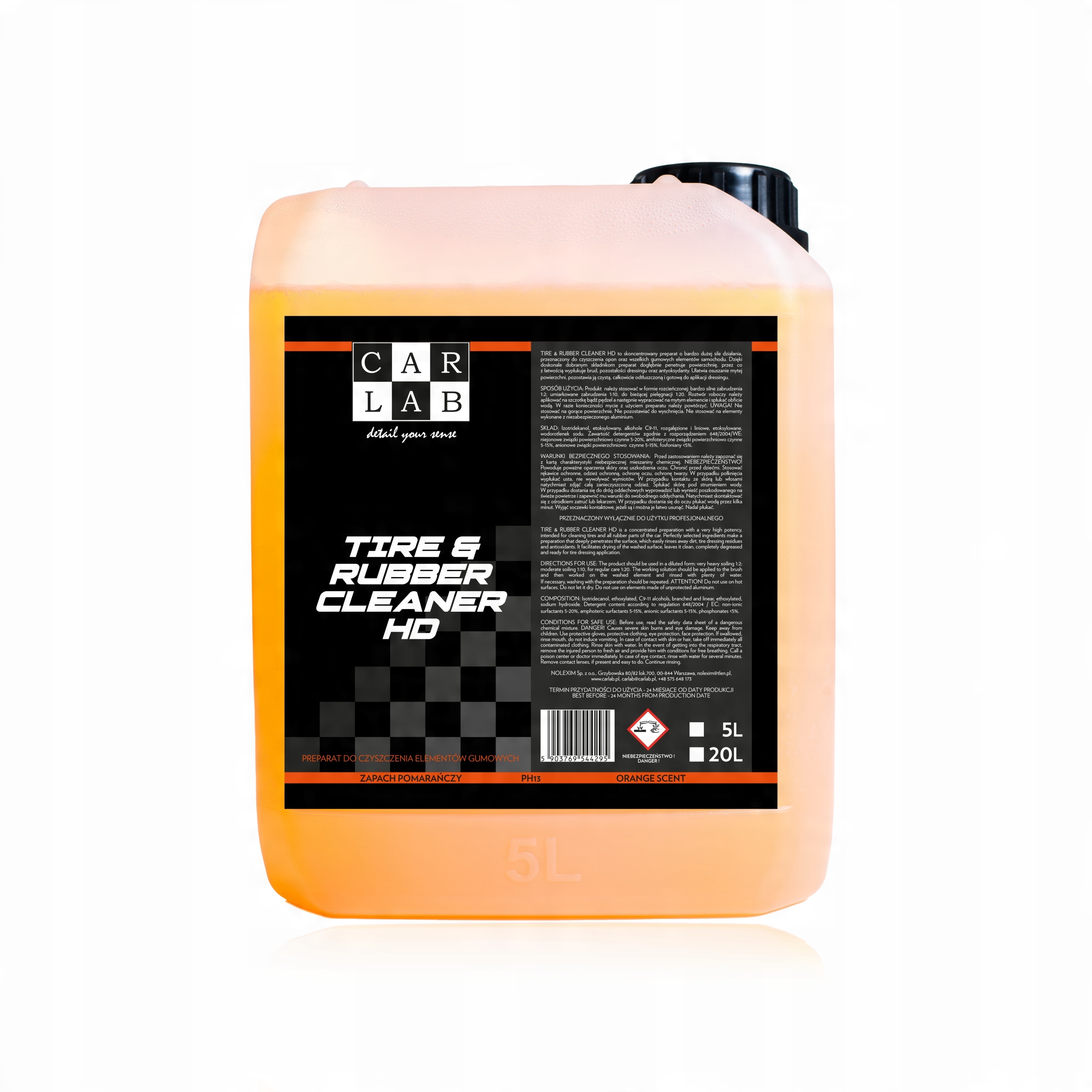 

Carlab Tire & Rubber Cleaner 5L