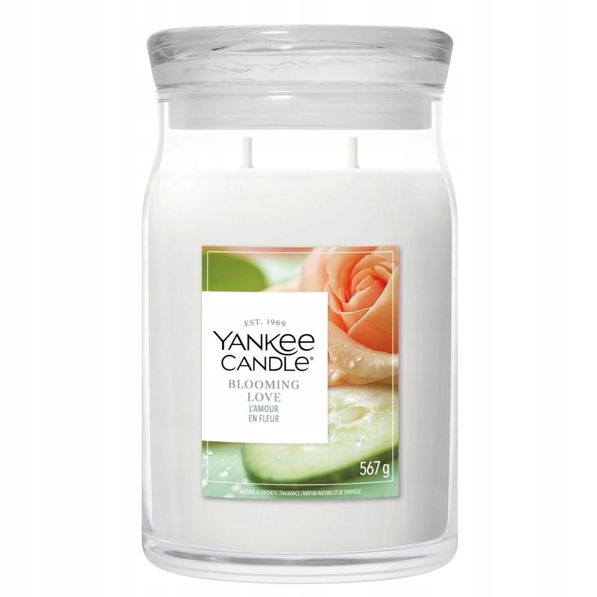 Yankee Candle Blooming Love svíčka velká 567 g vonná