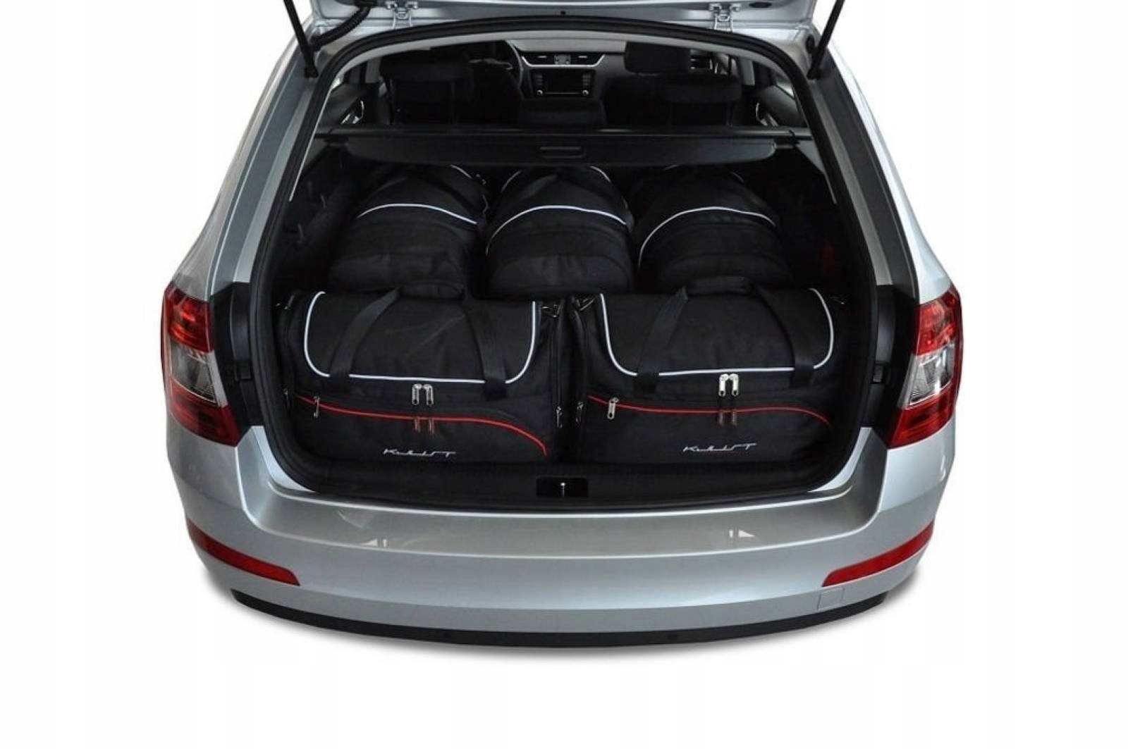 J&j Automotive Sada 5ks cestovných tašiek Aero pre Skoda Octavia Kombi 201